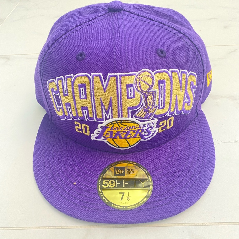 New Era Los Angeles Lakers 2020 NBA Champions 59FIFTY Fitted Hat